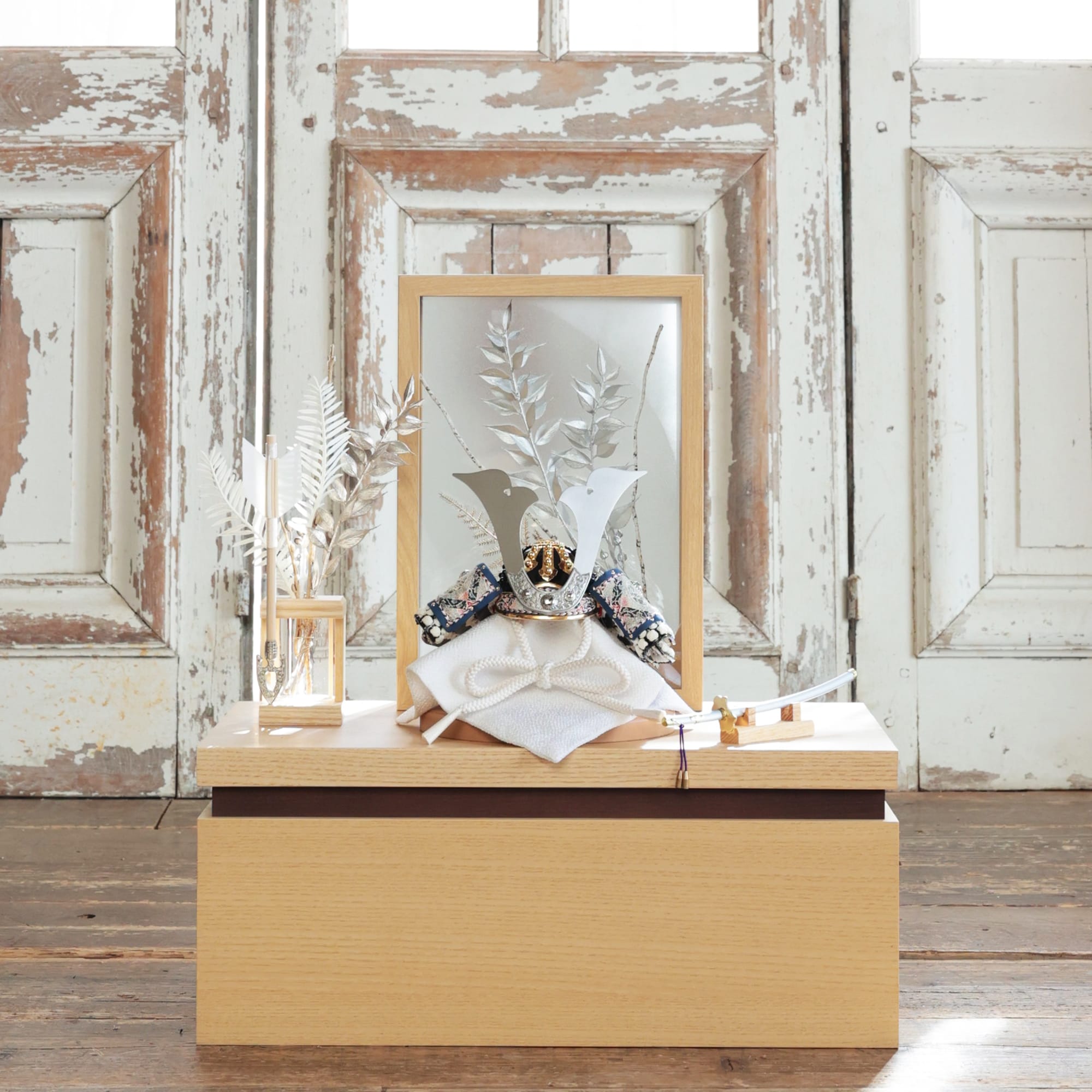 甲冑師「加藤良」作品　隼　hayato｜26祈兜　収納飾り